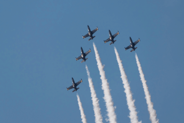 Rick Mantei Honors Memory of Air  Corps Veteran in Fly-By