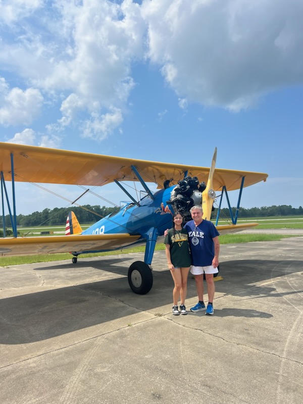 Flight Experience with Rick Mantei Inspires Spring Valley ROTC Cadet