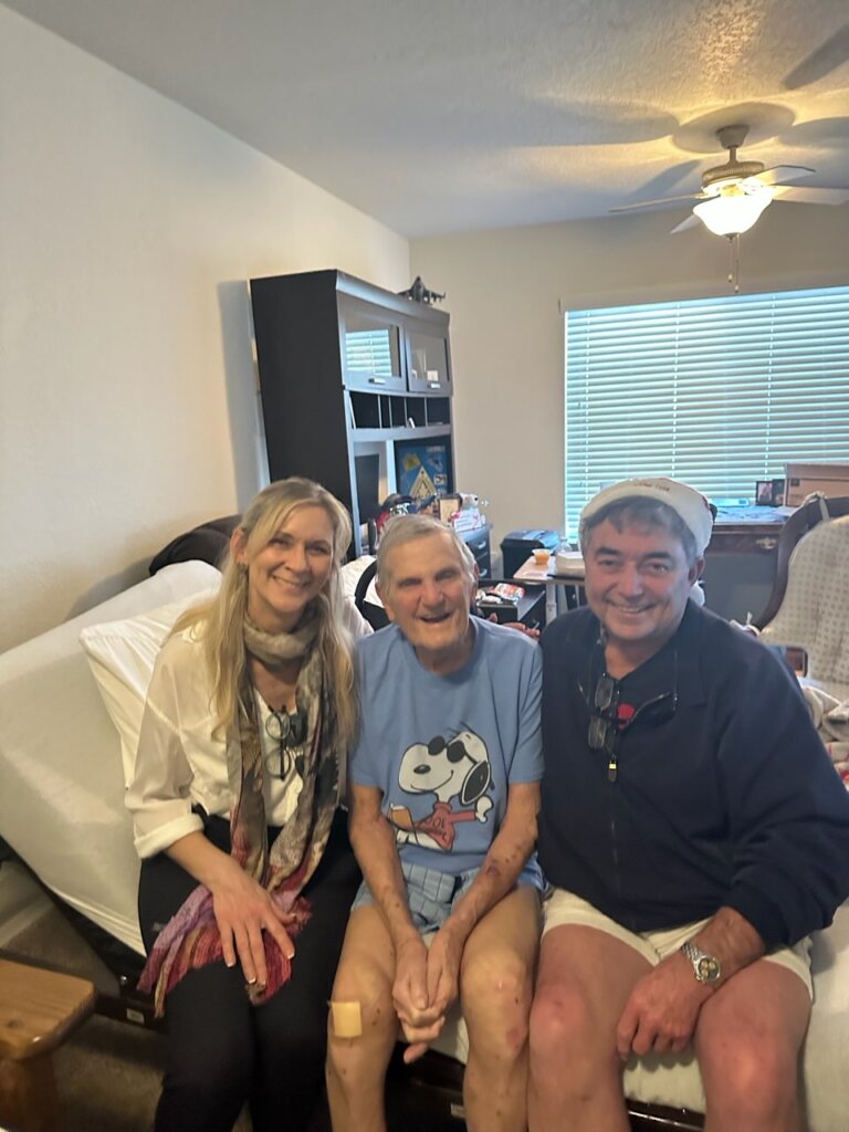 Rick Mantei Visits Col. Tom Storey For The Holidays