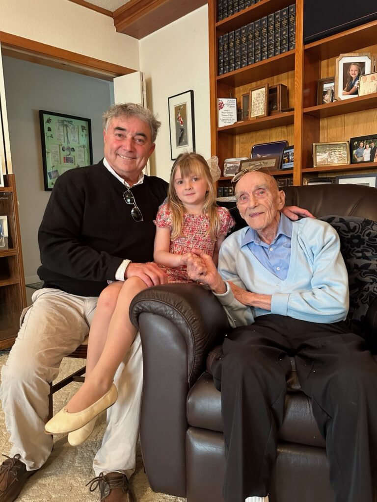 General Tom Rew Celebrates 102nd Birthday