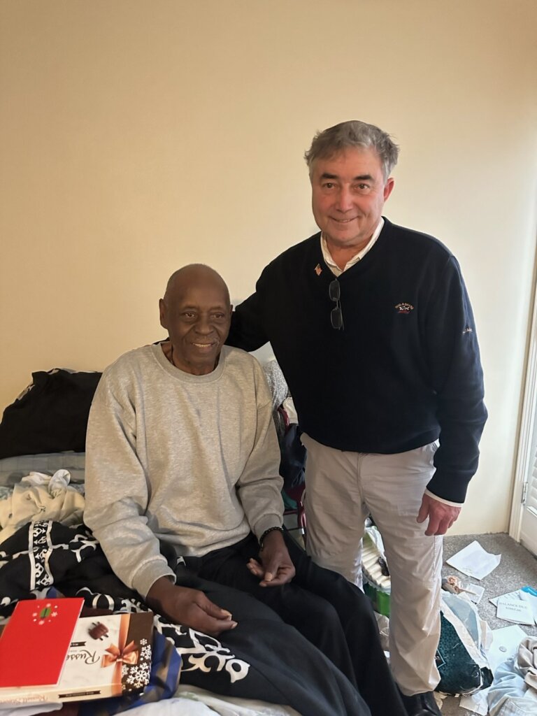 Rick Mantei’s Brings Comfort to Joseph Washington Amid Health Struggles